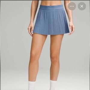 Lululemon Varsity High Rise Pleated Tennis Skirt